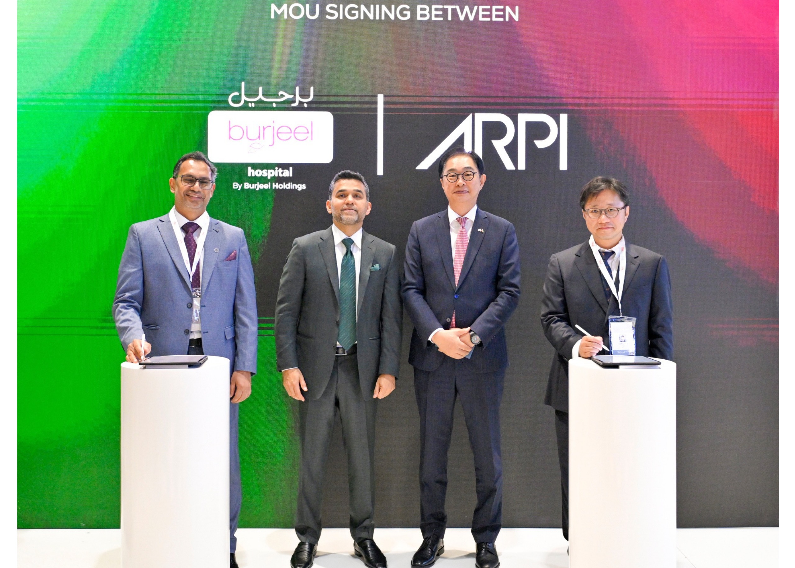 مستشفى برجيل يتعاون مع شركة “آر بي” الكورية الجنوبية لتطوير تشخيص أمراض القلب باستخدام الذكاء الاصطناعي 