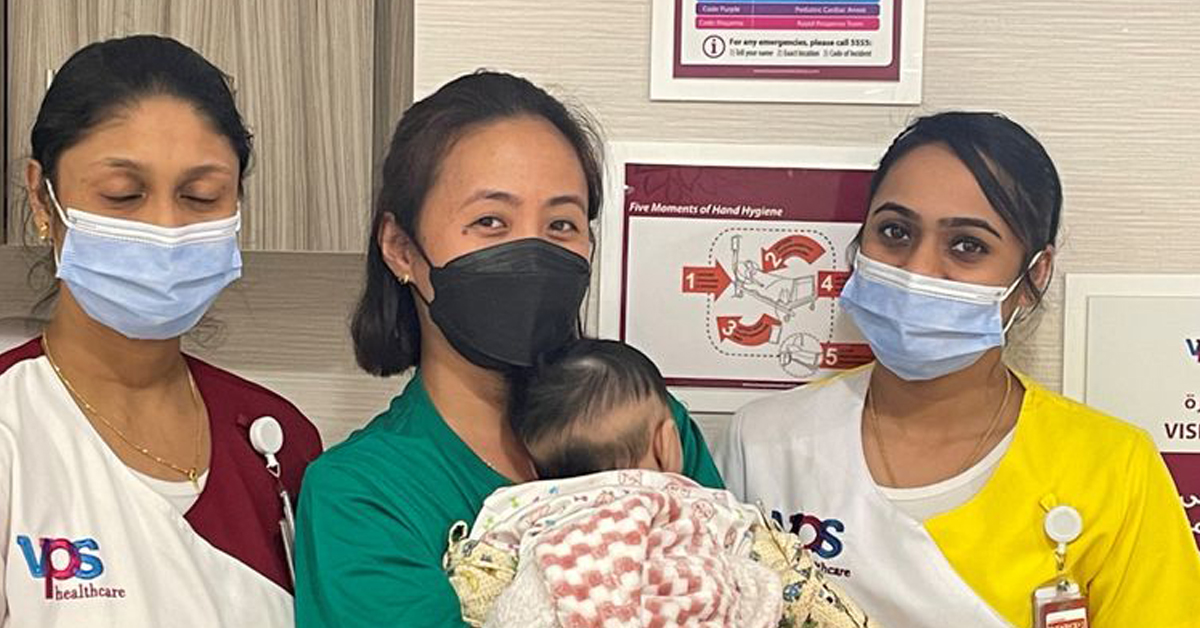 Eight patients receive free corrective cleft-lip, palate surgery in Abu Dhabi.