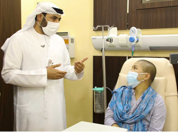 Filipina expat with breast cancer gets help from Burjeel Hospital Dubai