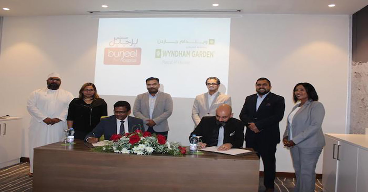 Wyndham Garden Muscat agreement with Burjeel Hospital