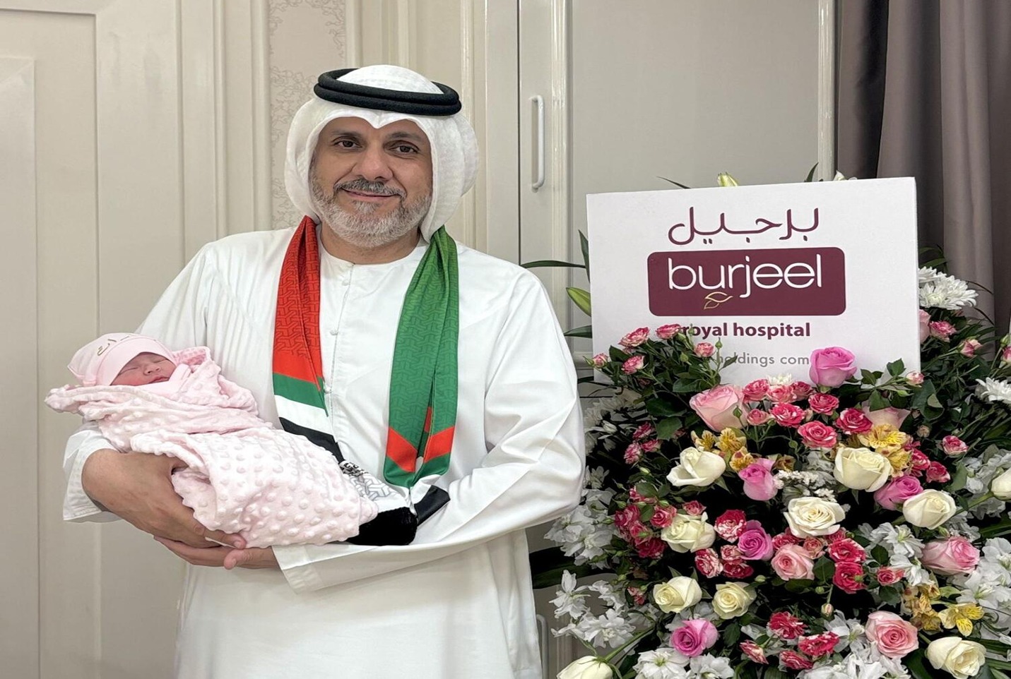 UAE: Palestinian baby Emarat among first newborns on National Day