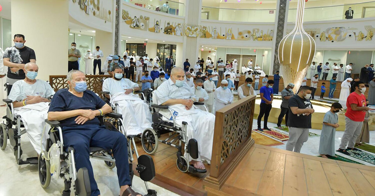 Eid Al Fitr 2022: Wheelchair-bound patients attend special prayers held by Abu Dhabi hospital
